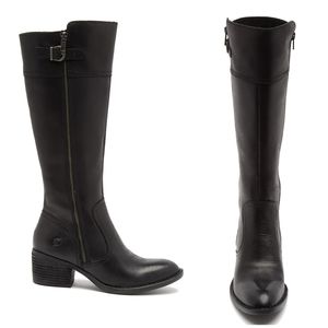 🆕️ Born | Farrar Black Leather Knee High Boots